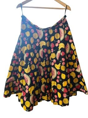 Hell Bunny Tutti Frutti Skater Skirt